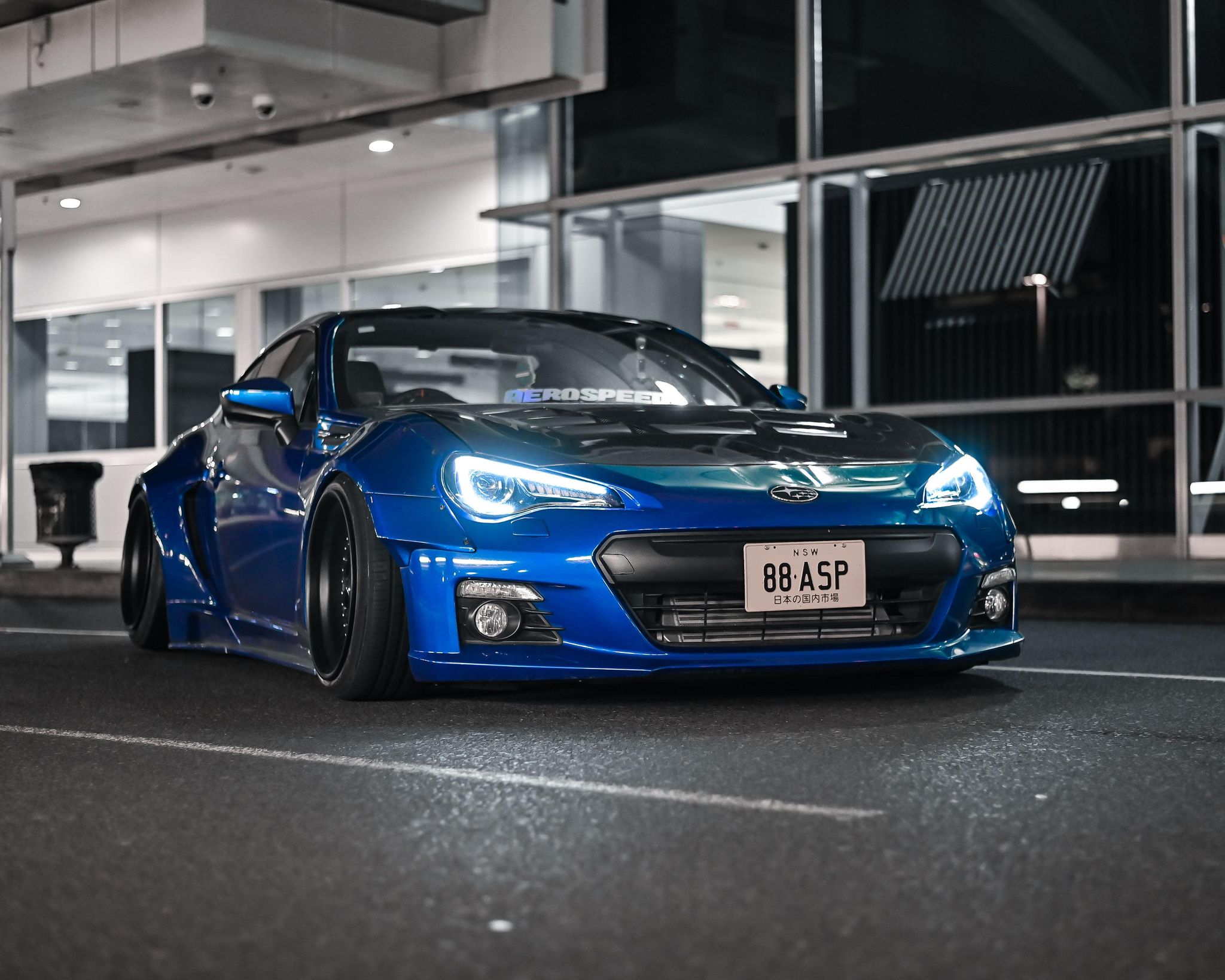 rallybacker ワイドキットバンパーピース 86 zn6 BRZ zc6-