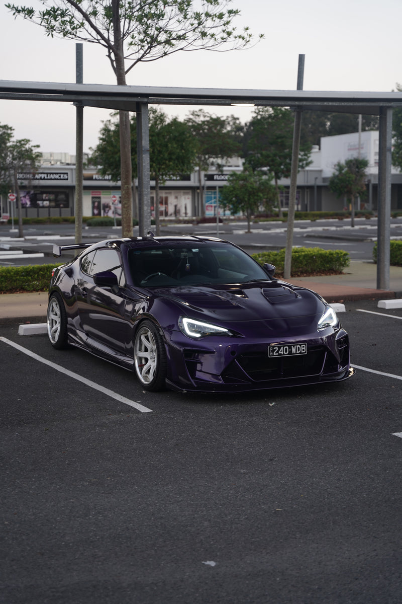 Varis Kouki Arising-II Style Front Bumper - Toyota 86 ZN6/Subaru BRZ ZC6